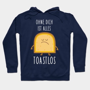 Toast is bleak Hoodie